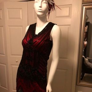 Great Gatsby 1920’s dress and headband